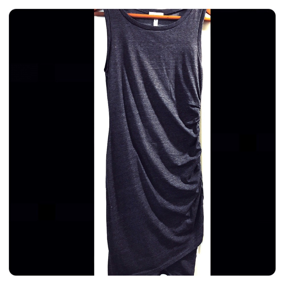 Ruched tank dress